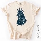 Punk Rock Chicken Tshirt