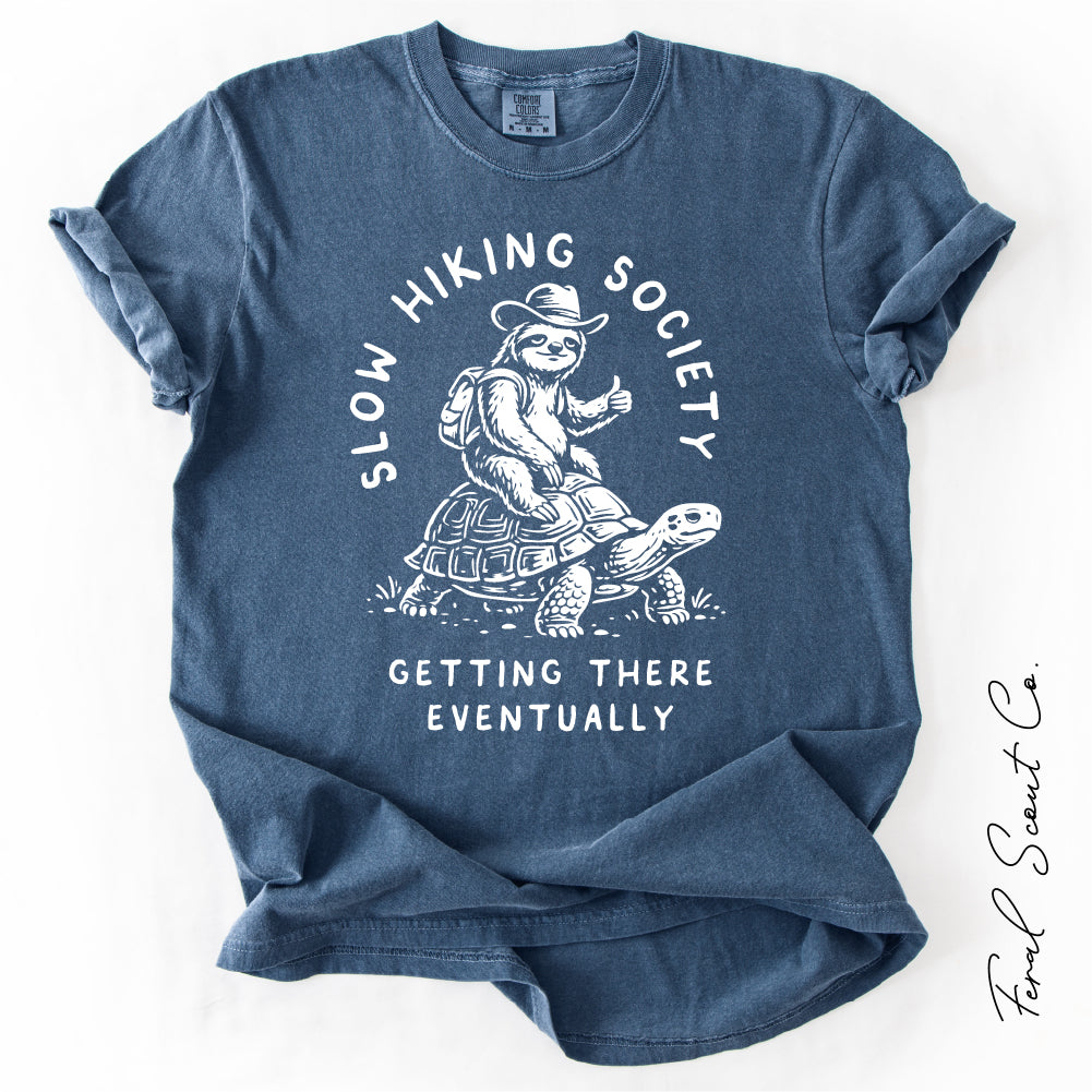 Slow Hiking Society Tshirt