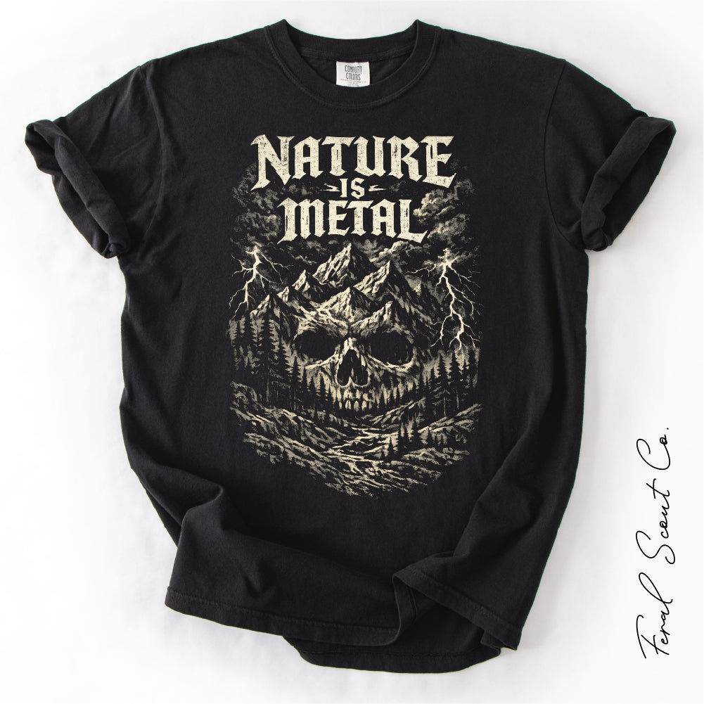Nature Is Metal Tshirt