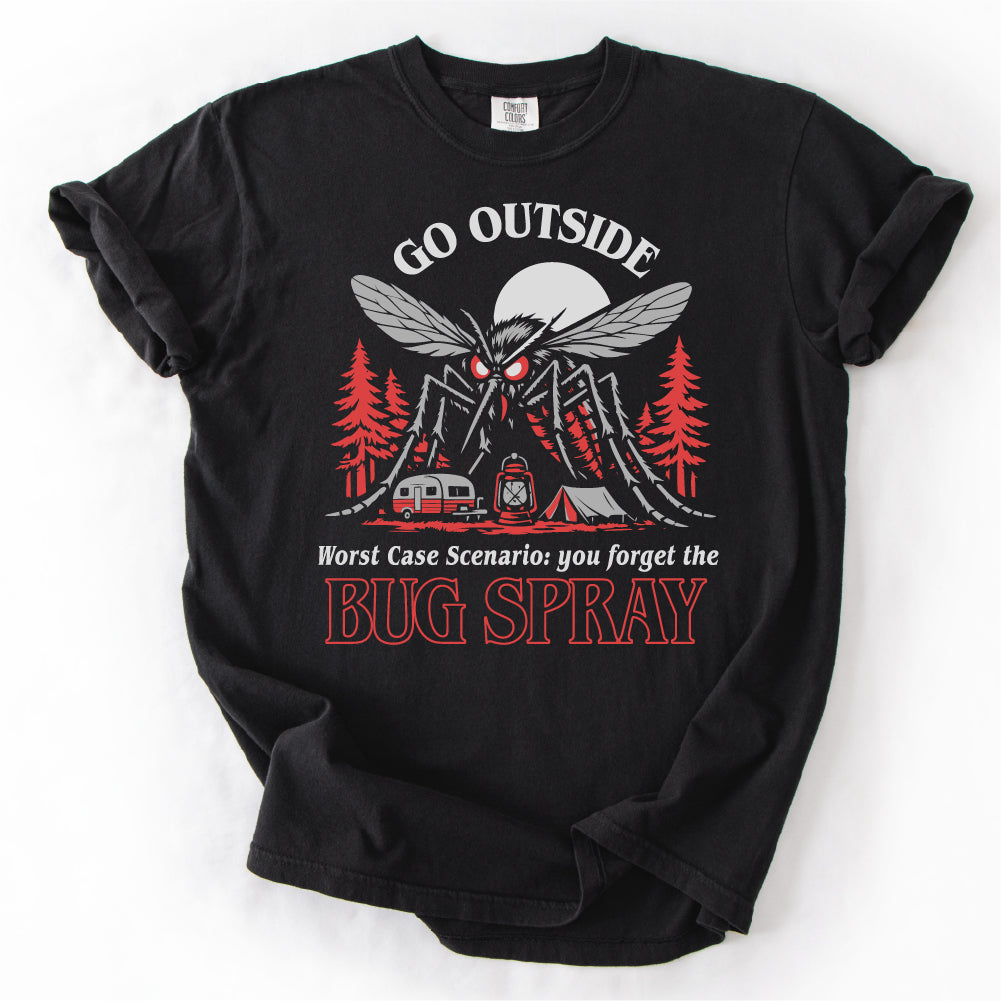 Go Outside Bug Spray Tshirt