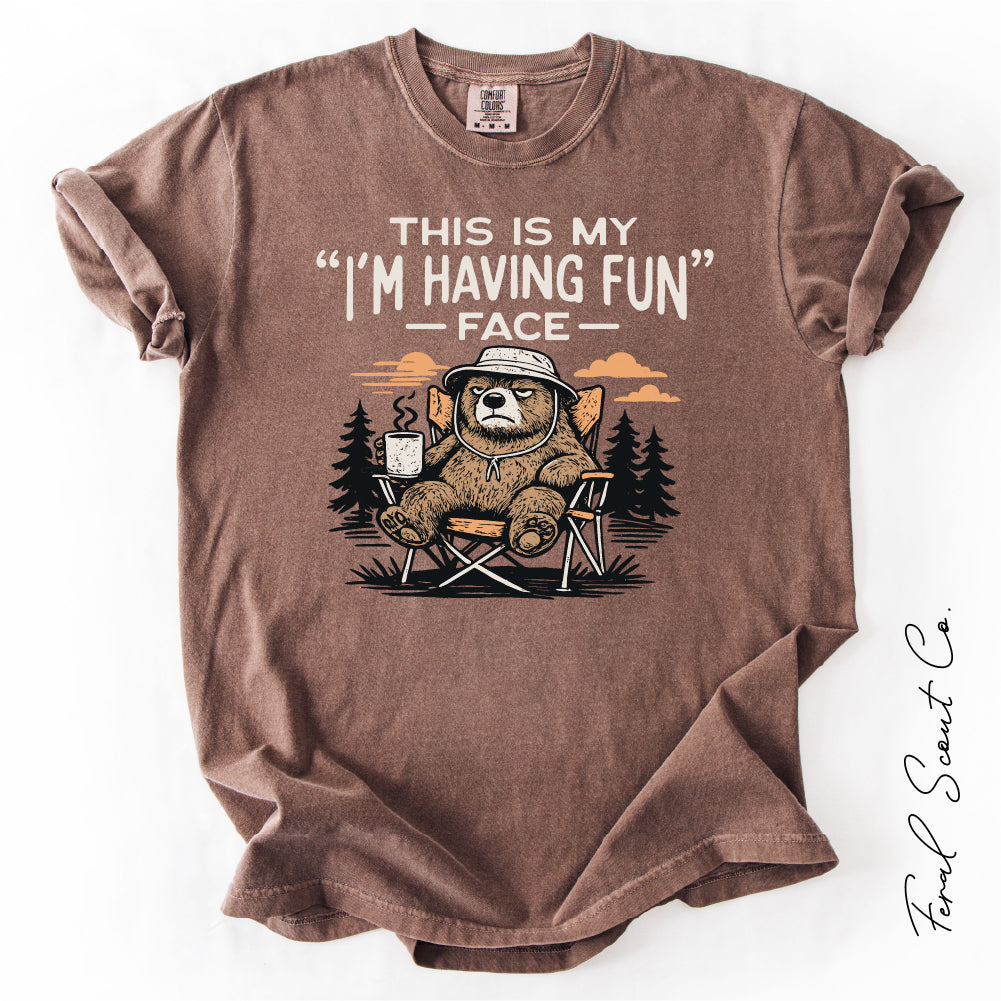 I'm Having Fun Face Tshirt