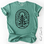 Pine Tree Mountain Tshirt
