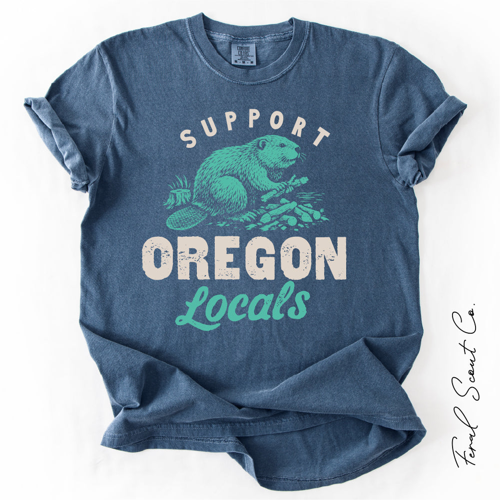 Oregon Locals Beaver Tshirt