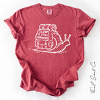 Snail Hiking Tshirt