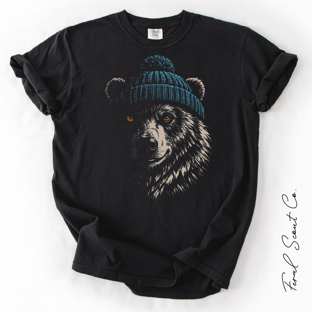 Bear Beanie Tshirt