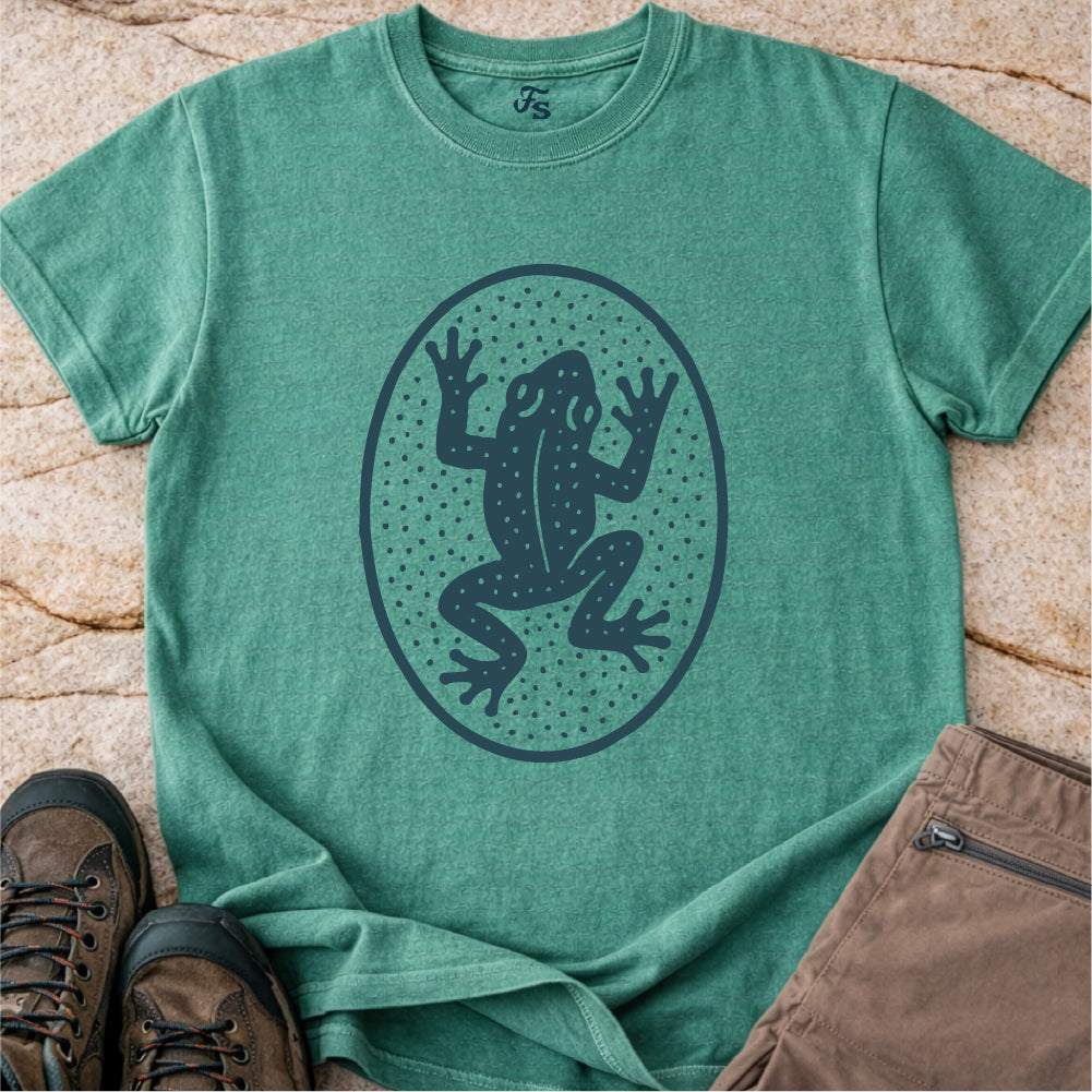 Frog Folk Art Tshirt