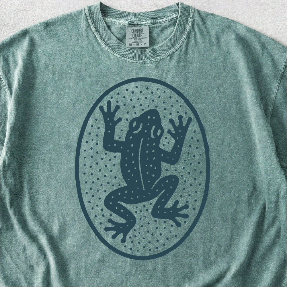 Frog Folk Art Tshirt