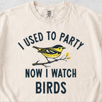 Now I Watch Birds Tshirt