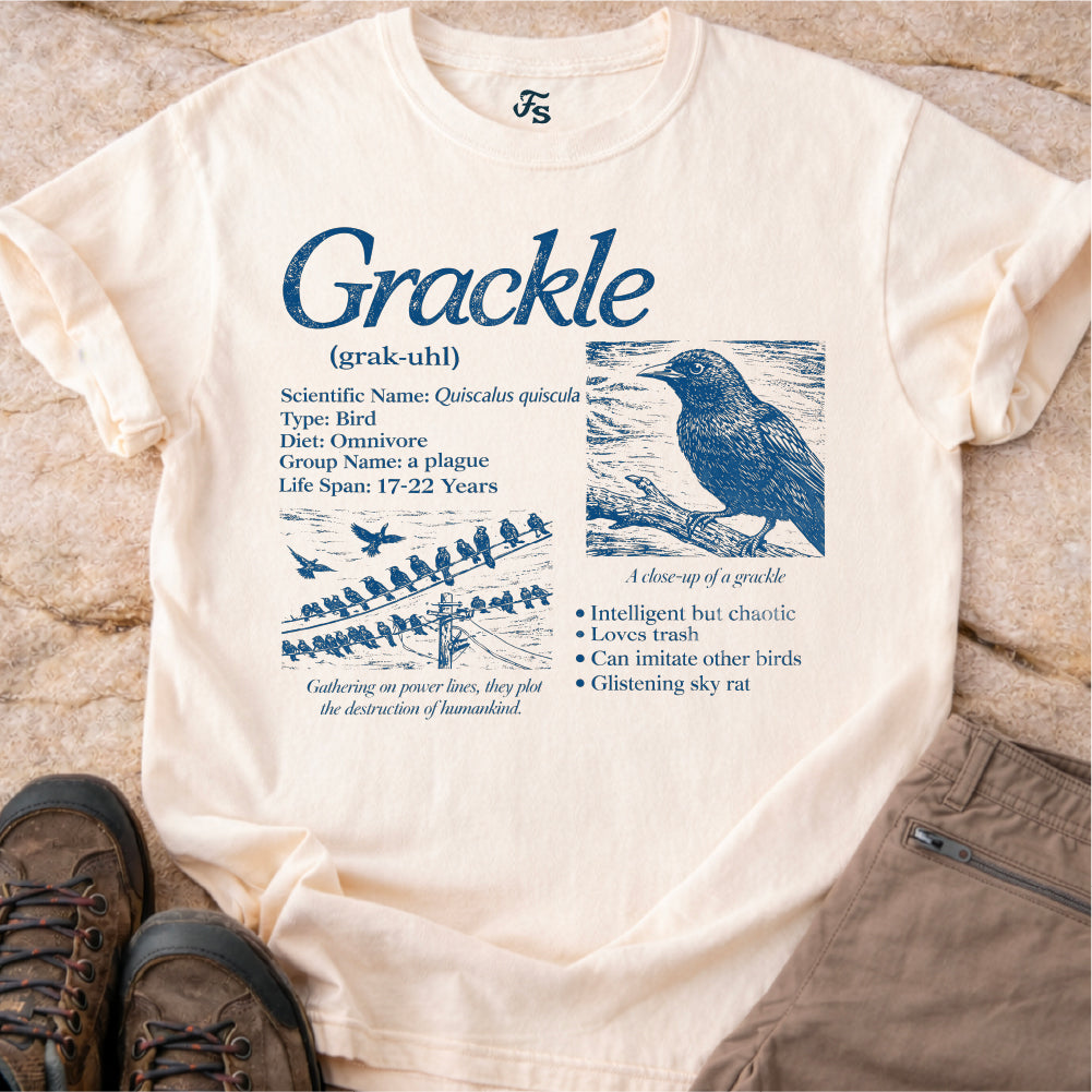 Grackle Encyclopedia Shirt