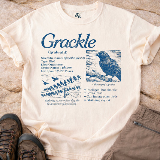 Grackle Encyclopedia Tshirt