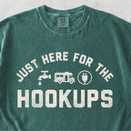 Hookups RV Camping Tshirt