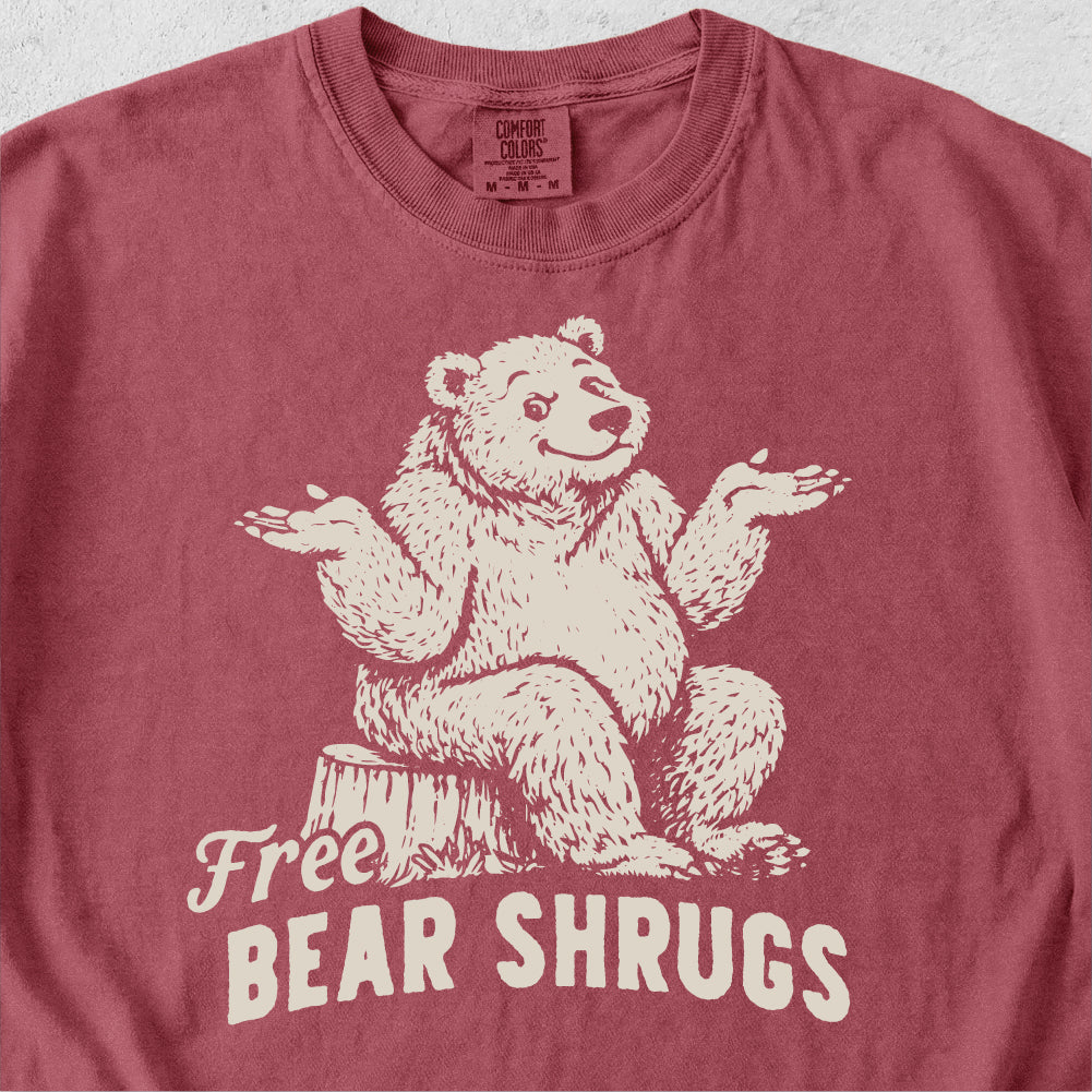Free Bear Shrugs Tshirt