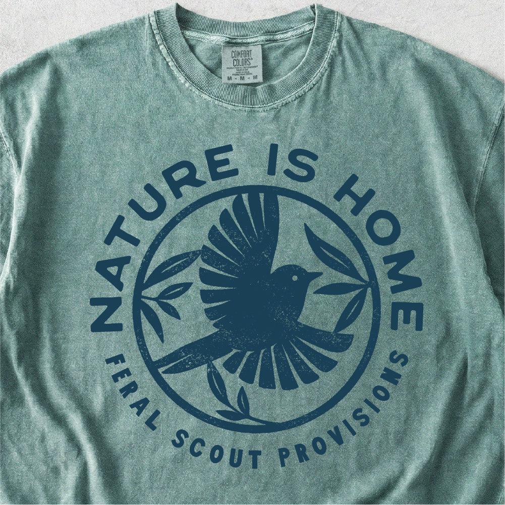 Nature Is Home Tshirt