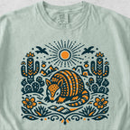 Armadillo Folk Art Tshirt