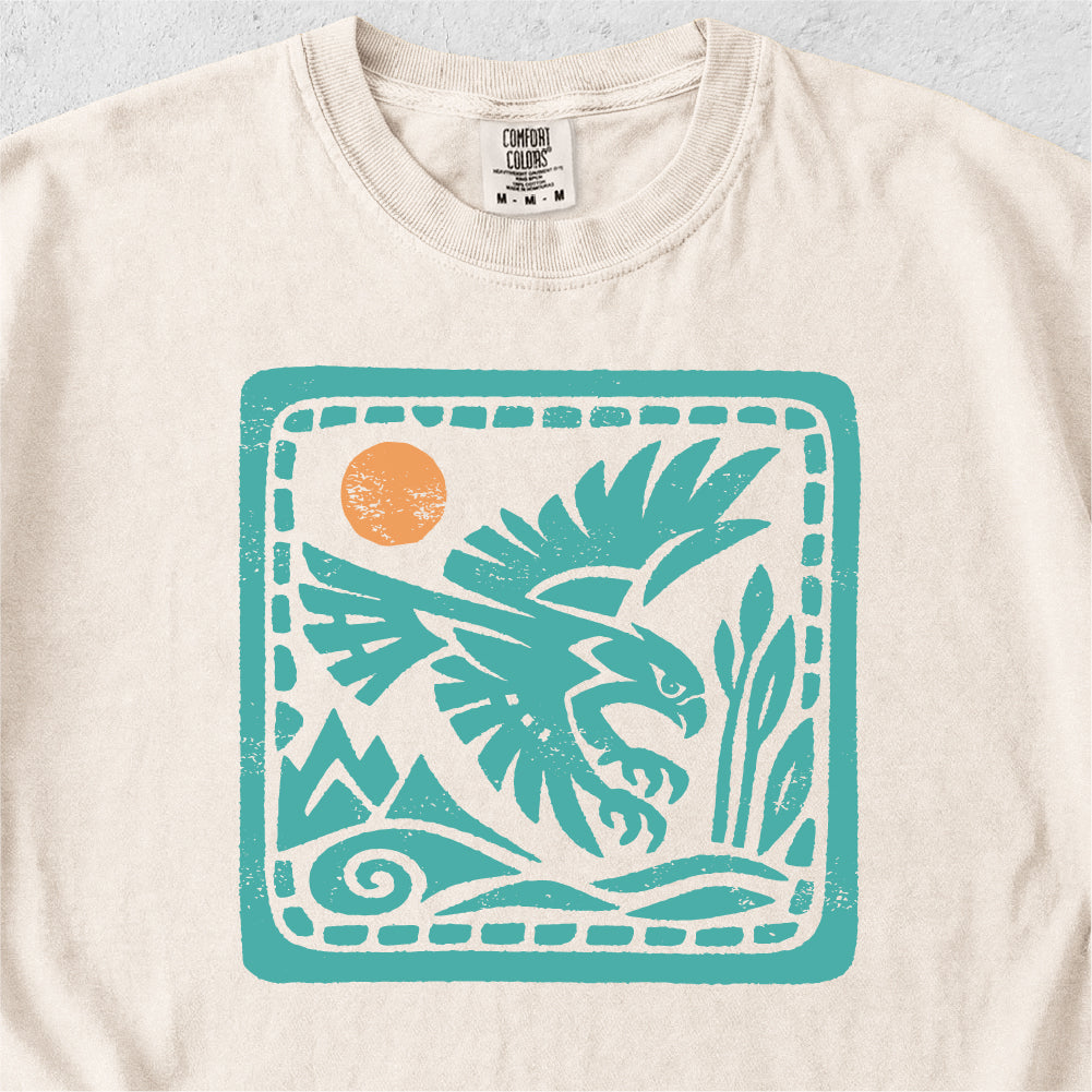 Folk Hawk Tshirt