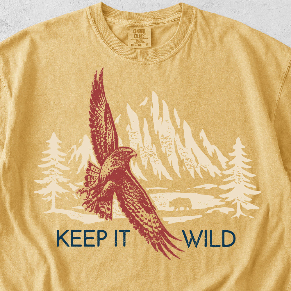 Keep It Wild Hawk Tshirt