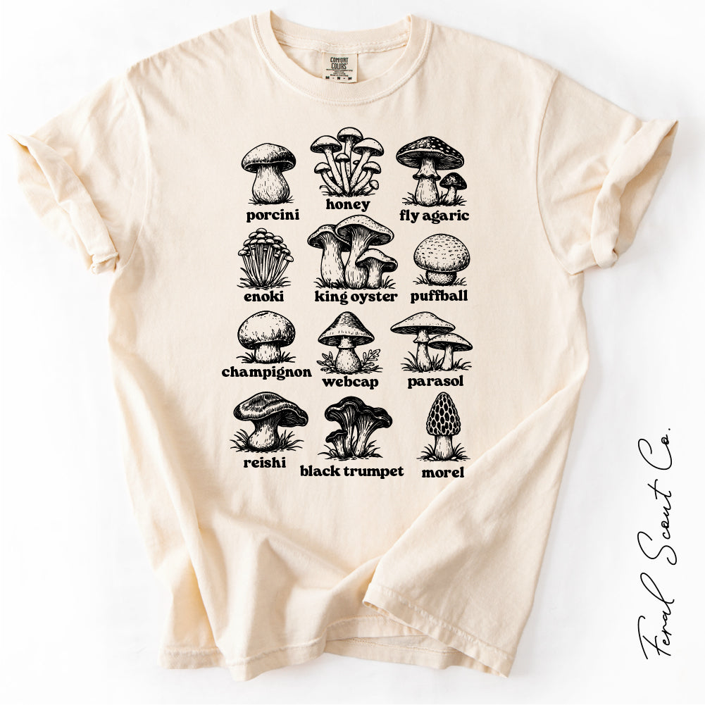 Mushroom ID Tshirt