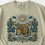 Armadillo Folk Art Tshirt
