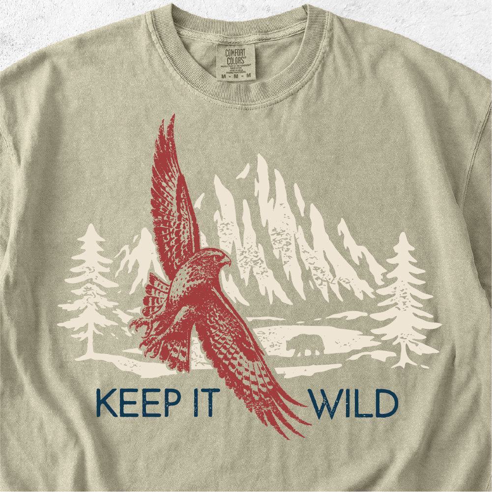 Keep It Wild Hawk Tshirt