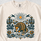 Armadillo Folk Art Tshirt