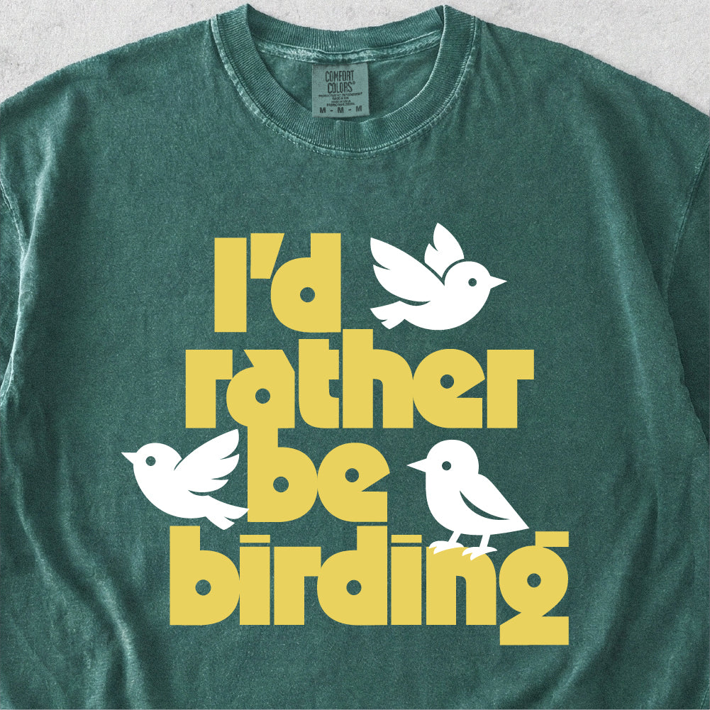 Rather Be Birding Tshirt
