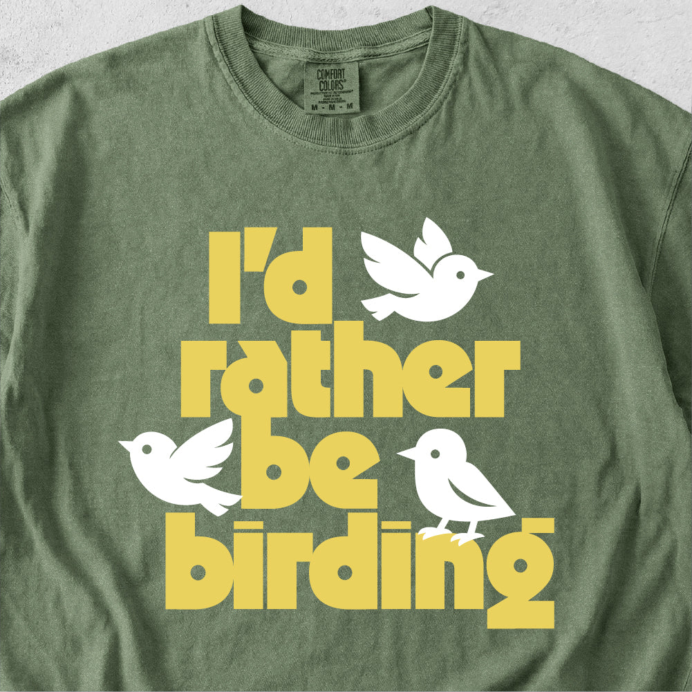 Rather Be Birding Tshirt