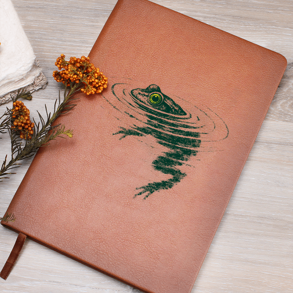 Frog Swimming Notebook