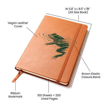 Frog Swimming Notebook