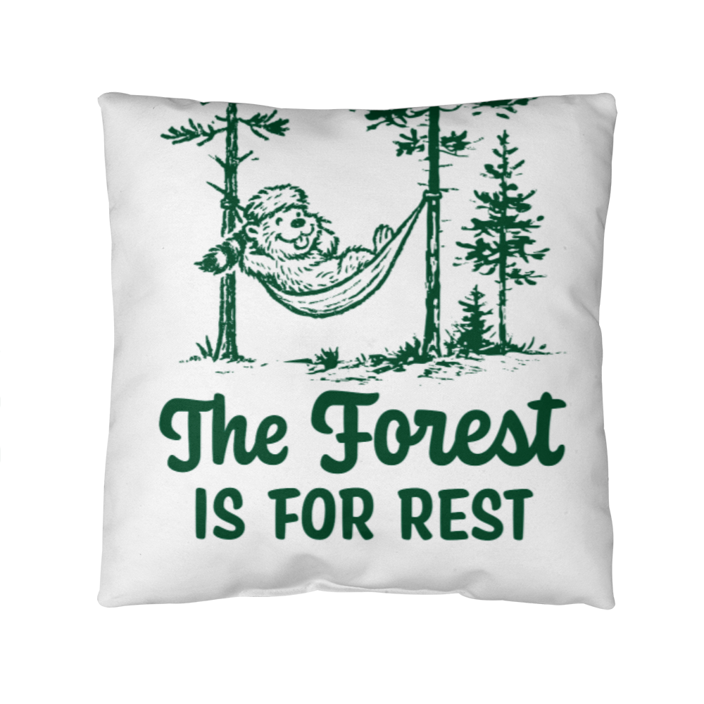 The Forest is For Rest Pillow