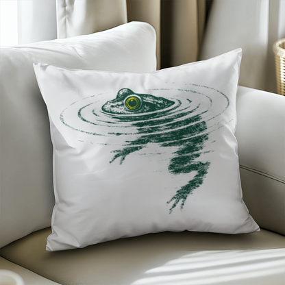 Frog Swimming Pillow
