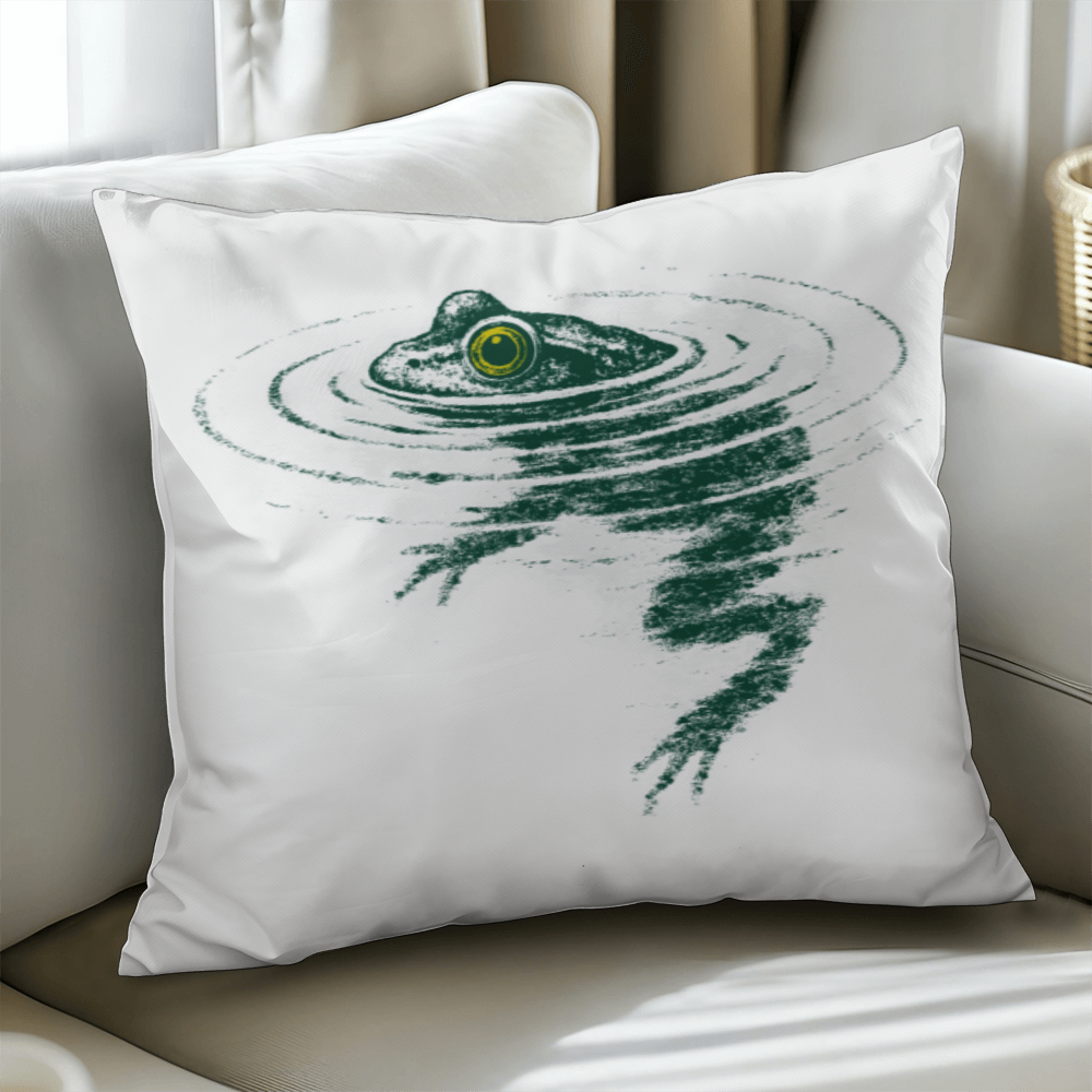 Frog Swimming Pillow