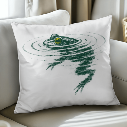Frog Swimming Pillow