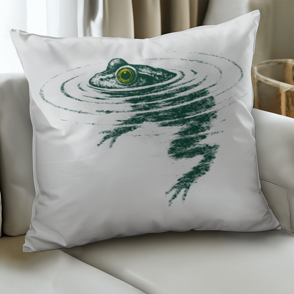 Frog Swimming Pillow