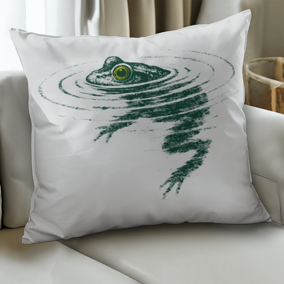 Frog Swimming Pillow