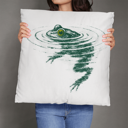 Frog Swimming Pillow