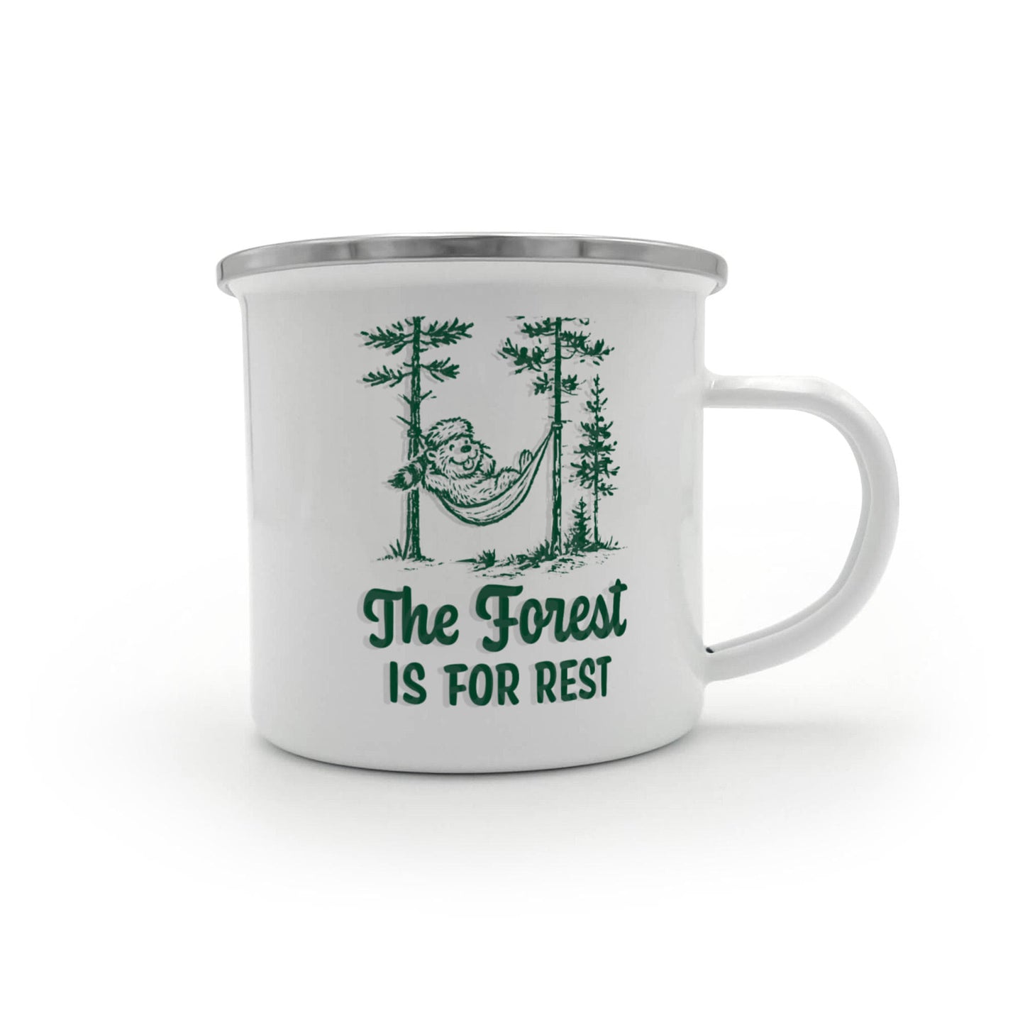 The Forest is For Rest Camping Mug
