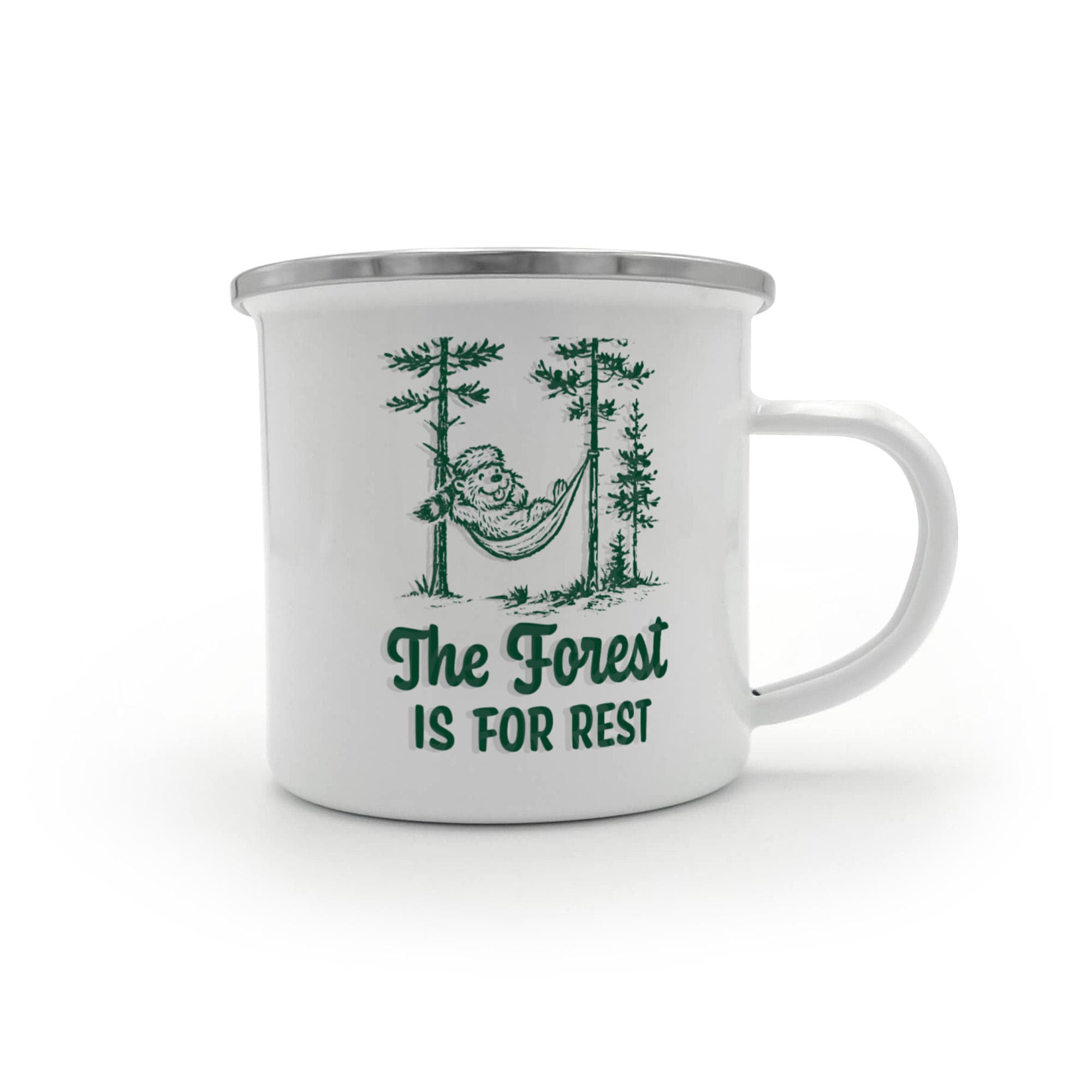 The Forest is For Rest Camping Mug