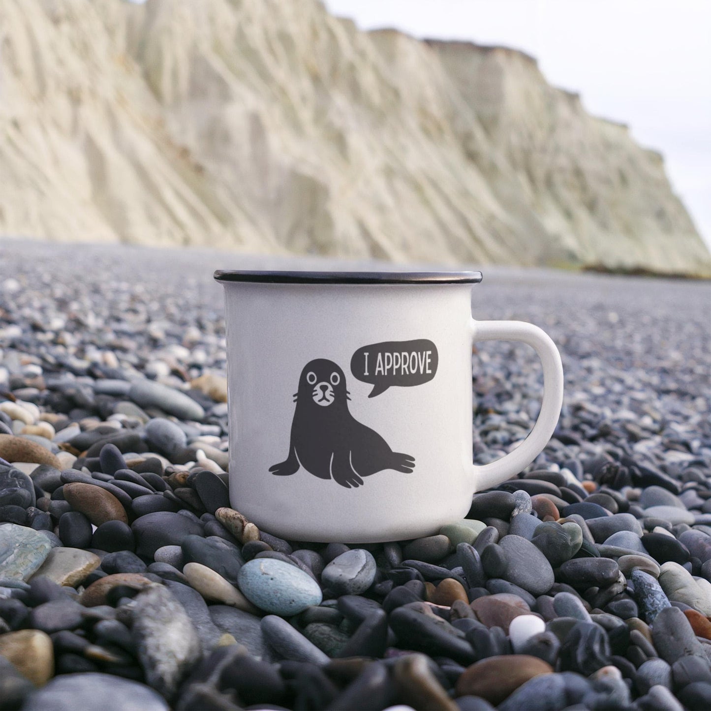 Seal of Approval Camping Mug