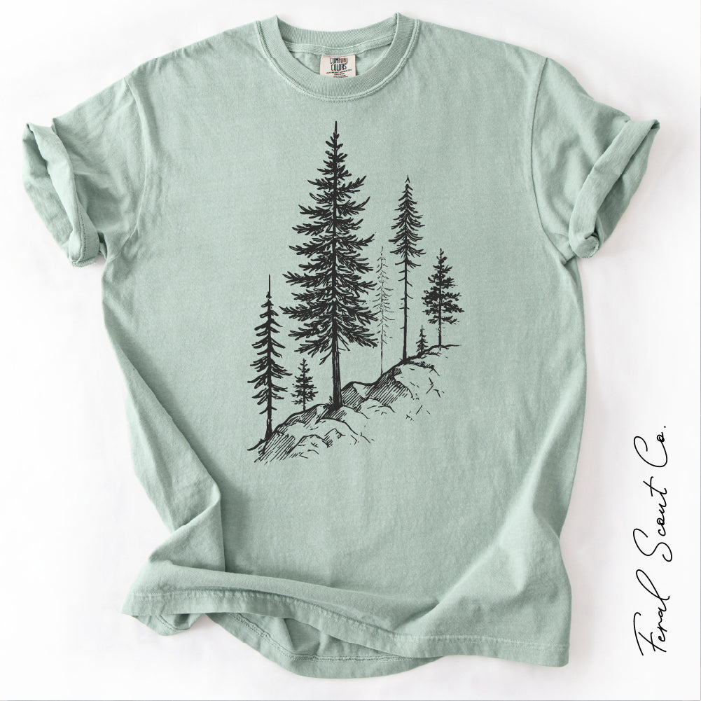 Mountainside Pine Tshirt