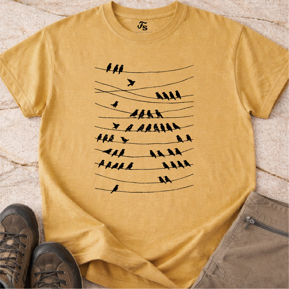 Birds on Wires Tshirt