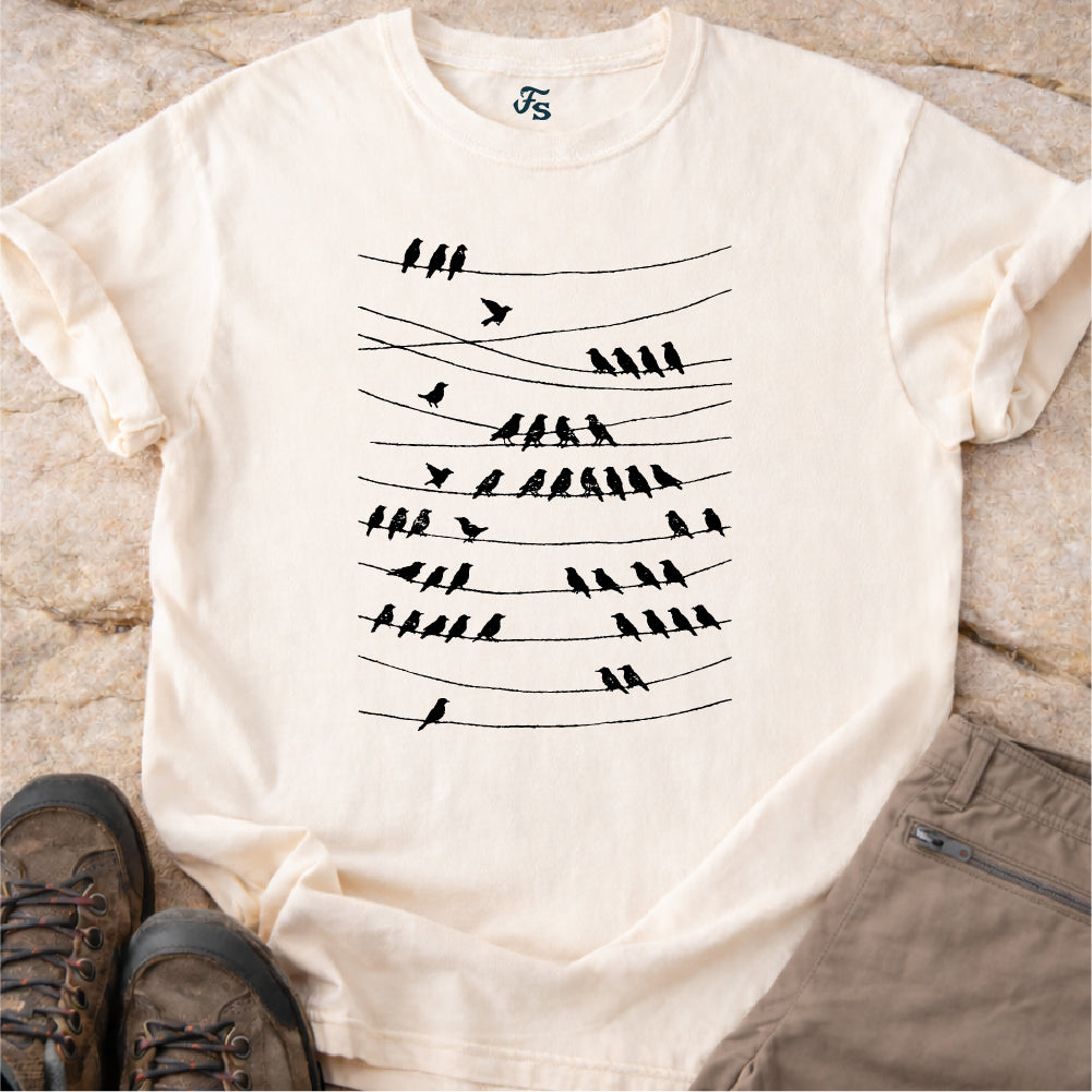 Birds on Wires Tshirt