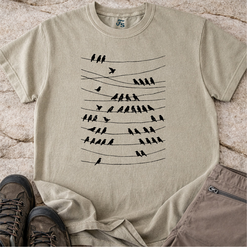 Birds on Wires Tshirt