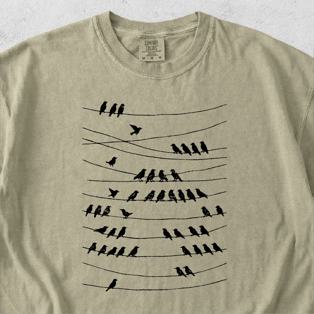 Birds on Wires Tshirt