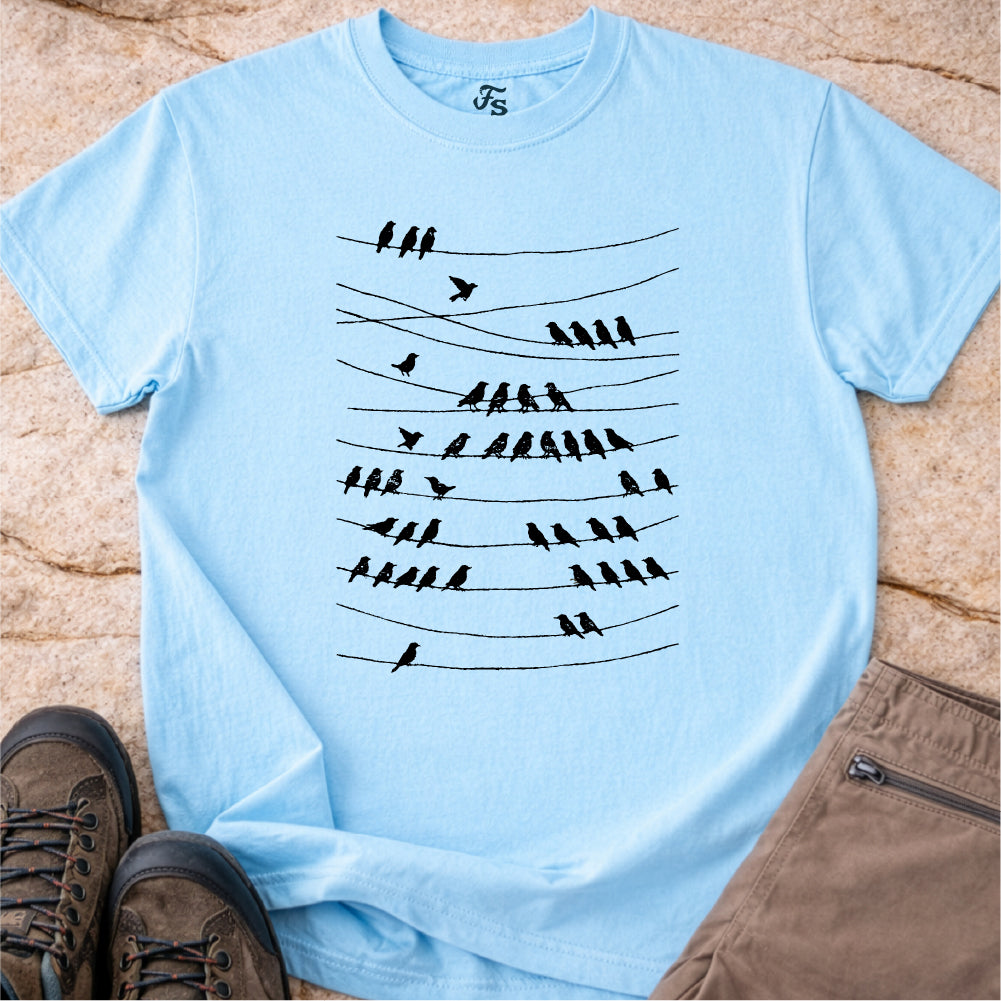 Birds on Wires Tshirt