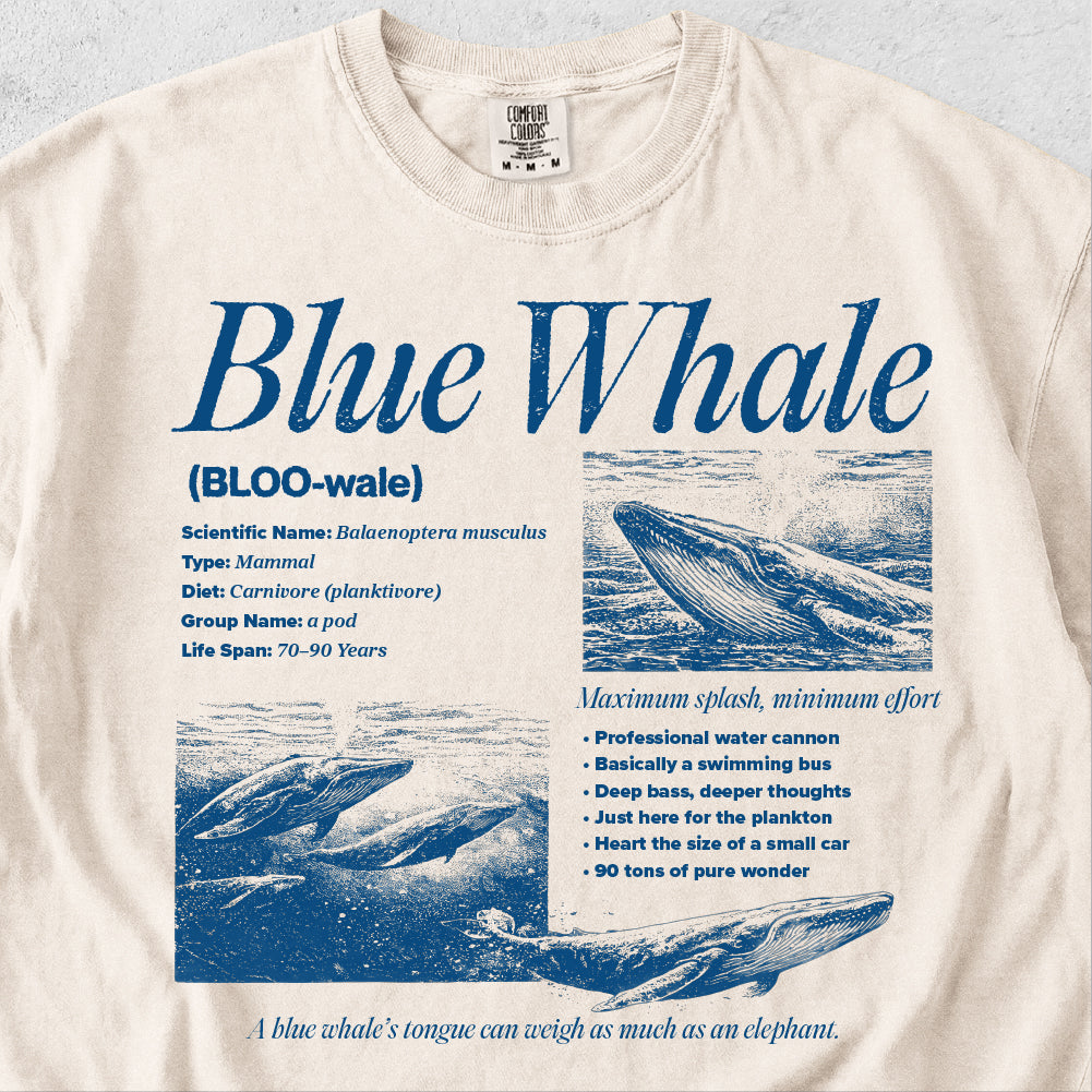 Blue Whale Tshirt