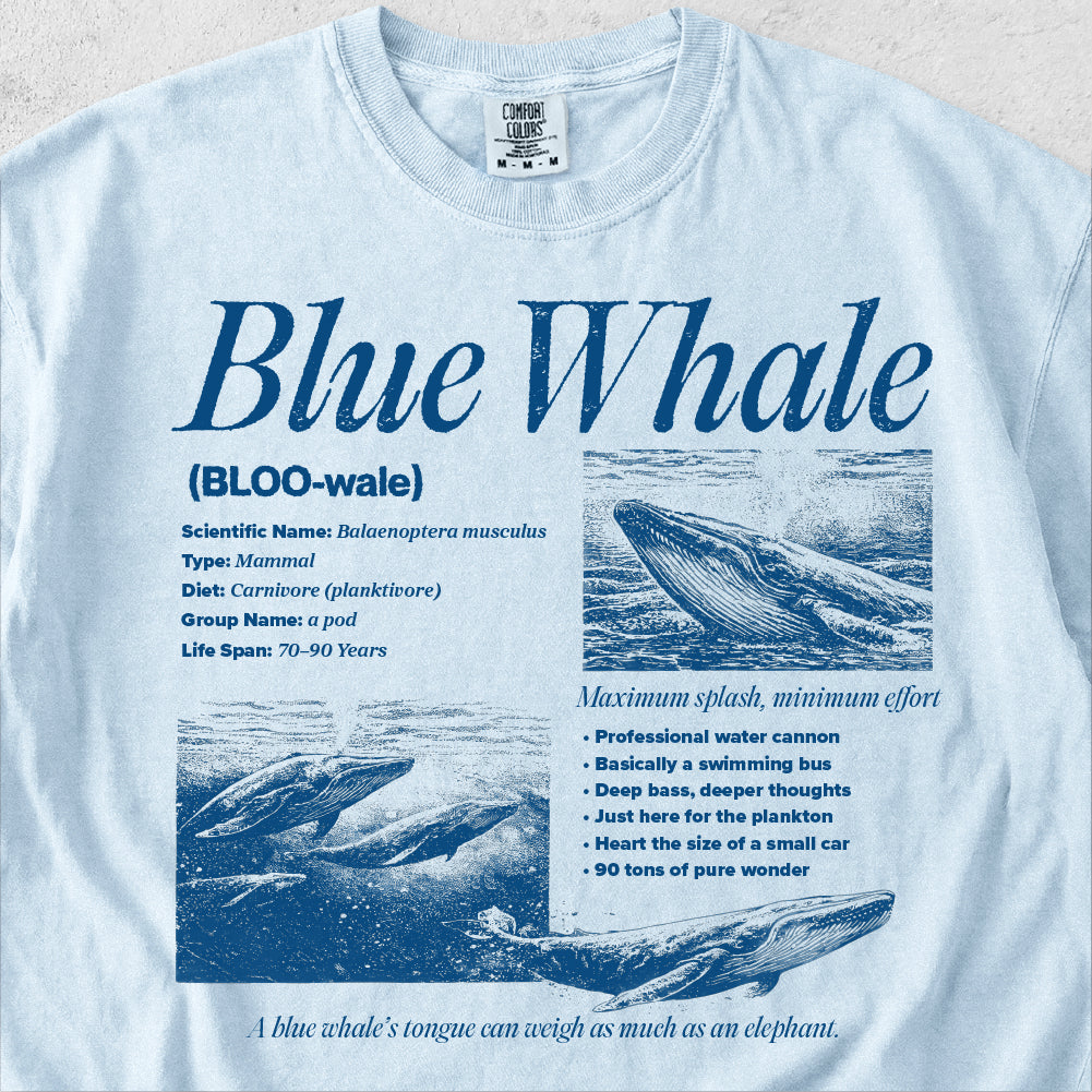 Blue Whale Tshirt
