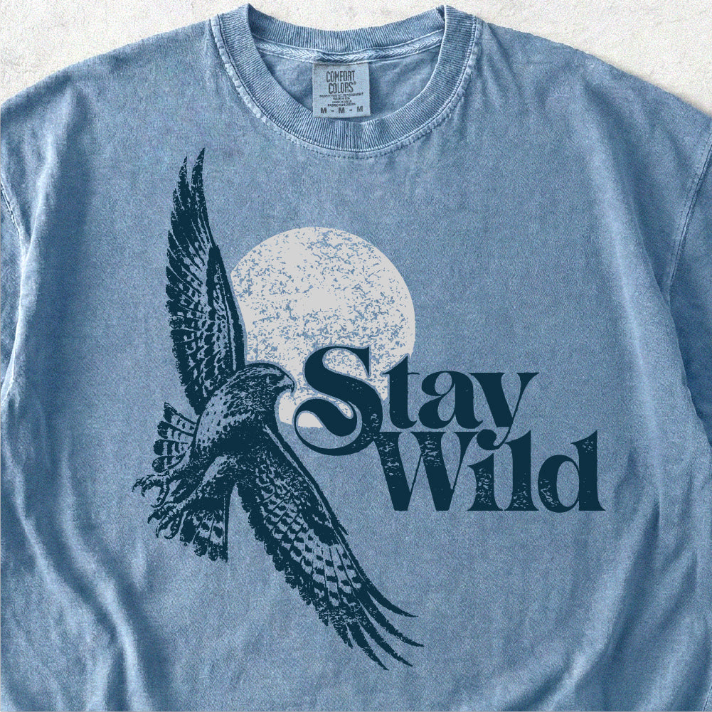 Stay Wild Hawk Tshirt