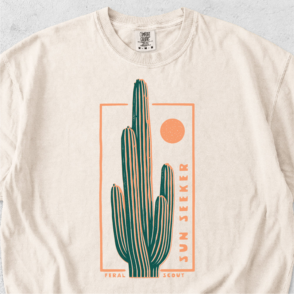 Sun Seeker Cactus Tshirt