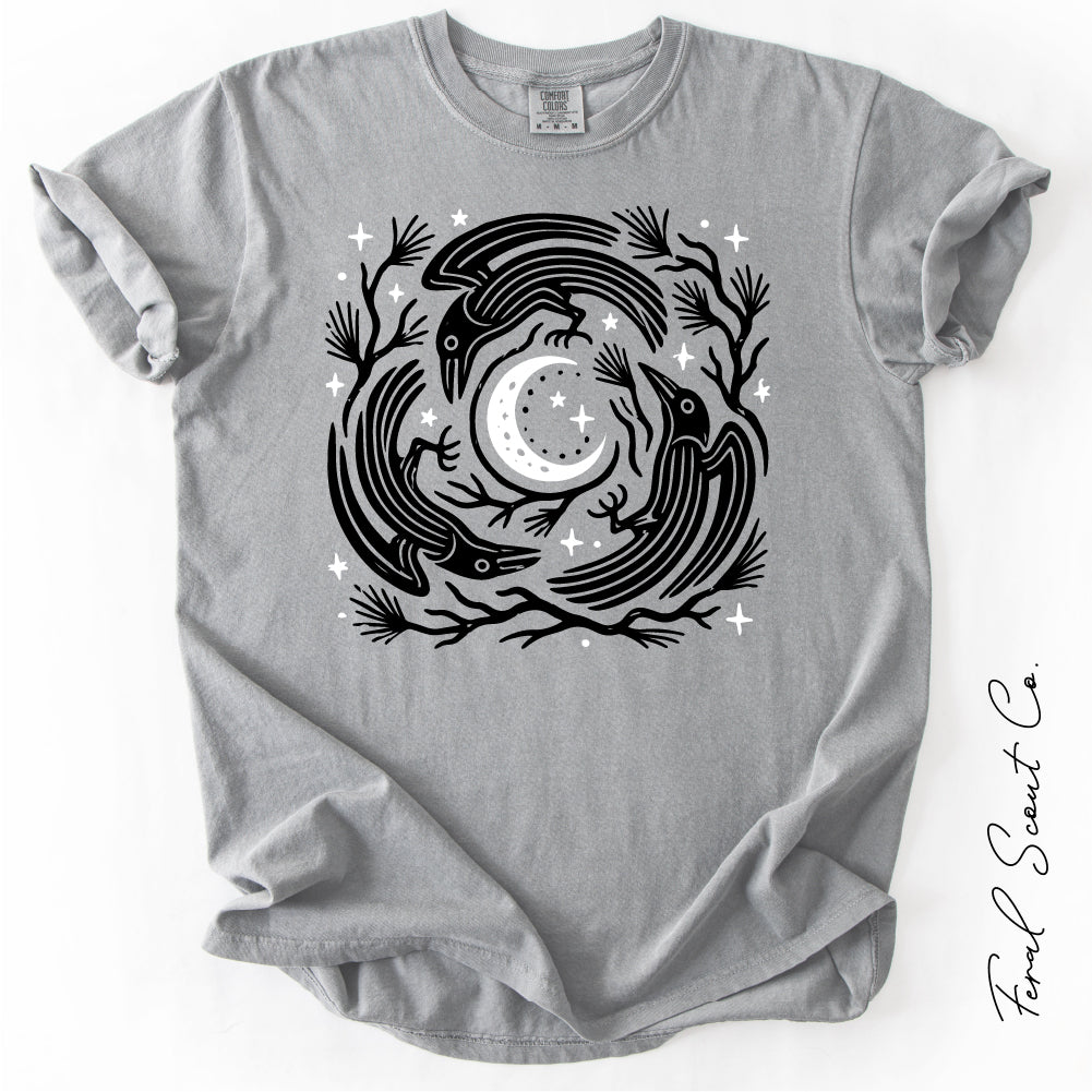 Crow Circle Tshirt