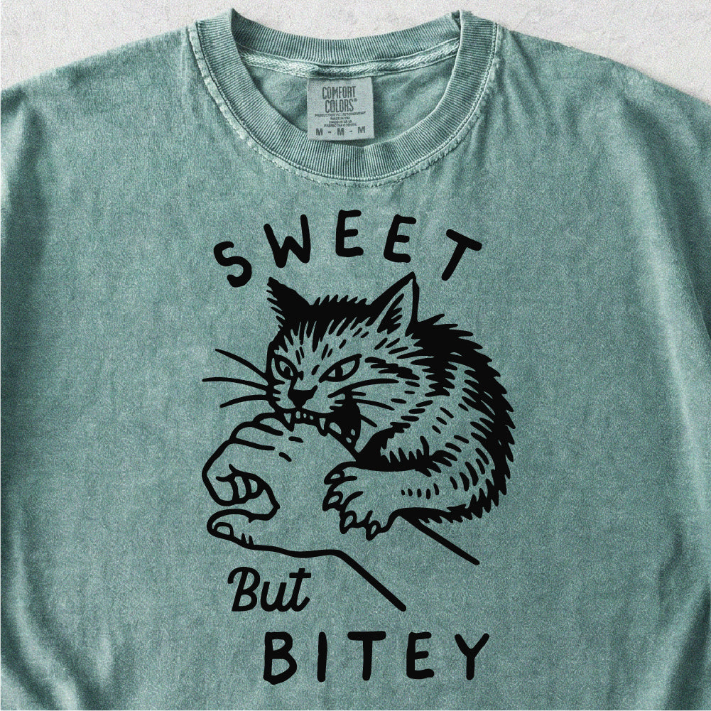 Sweet But Bitey Cat Tshirt